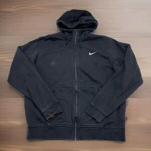 Nike Sportswear Club Fleece Full-Zip Hoodie Men’s XL Black Sweatshirt‎ Jacket